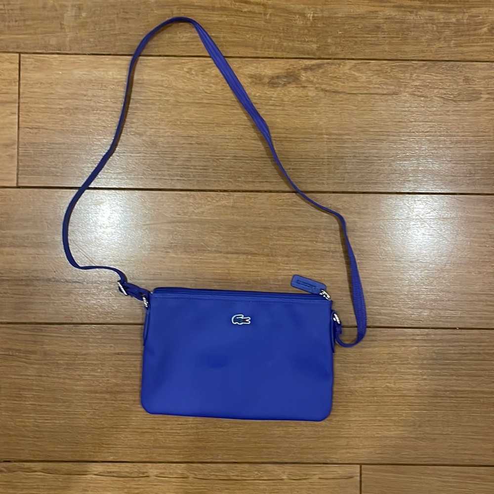 Blue Lacoste Purse